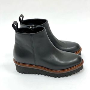 Cordani - Ashford Brown Leather Bootie NIB Size EU 37 / US 6.5 Platform NEW